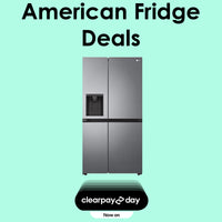 Promotion: Clearpay Day American Fridge Deals