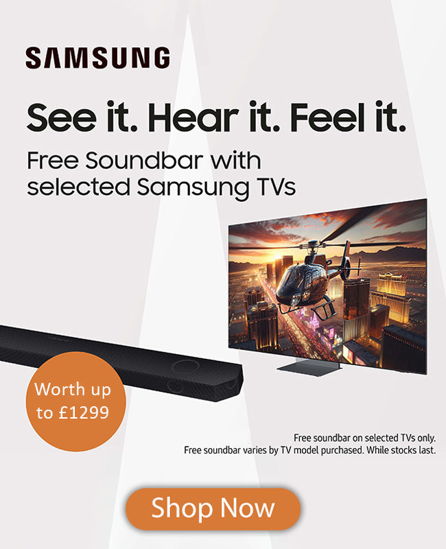 Free Samsung Soundbar with Selected Samsung TVs