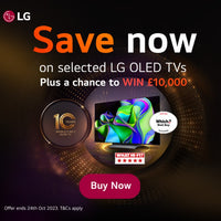 Promotion: Save Now on Selected LG OLED TVs Plus Chance To Win £10,000