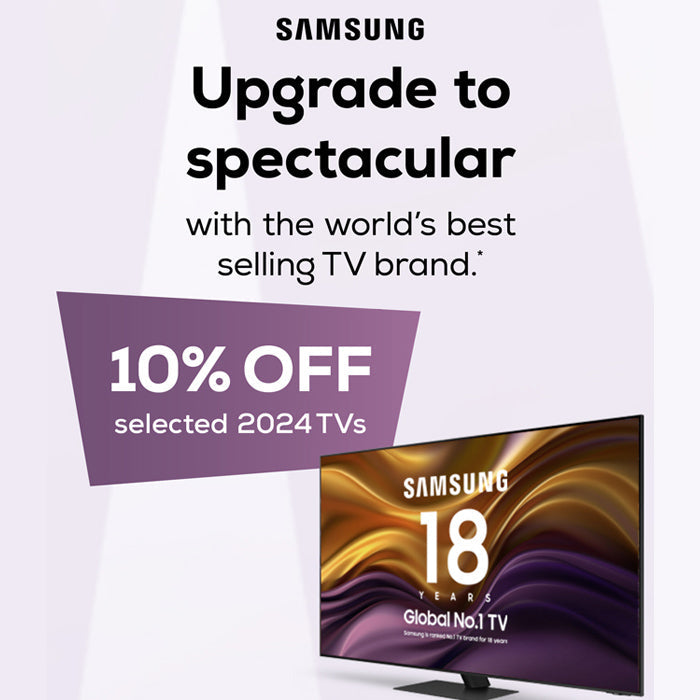 Save 10 on Selected Samsung TVs Limited Time Offer