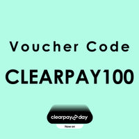 Voucher Code £100 Off Clearpay Day Sale