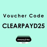 Voucher Code £25 Off Clearpay Day Sale
