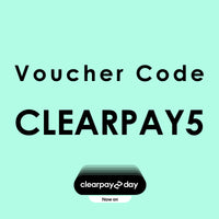 Voucher Code £5 Off Clearpay Day Sale