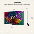 LG 100QNED87B6 100 Inch QNED evo Mini LED AI QNED87 4K Ultra HD HDR Smart TV 2026