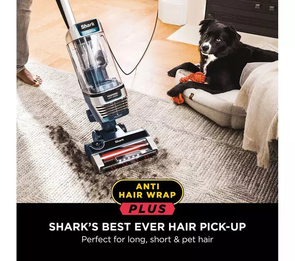 Shark Stratos Pet Pro Anti Hair Wrap Plus Anti-Odour XL Upright Vacuum Navy Blue AZ3000UKT