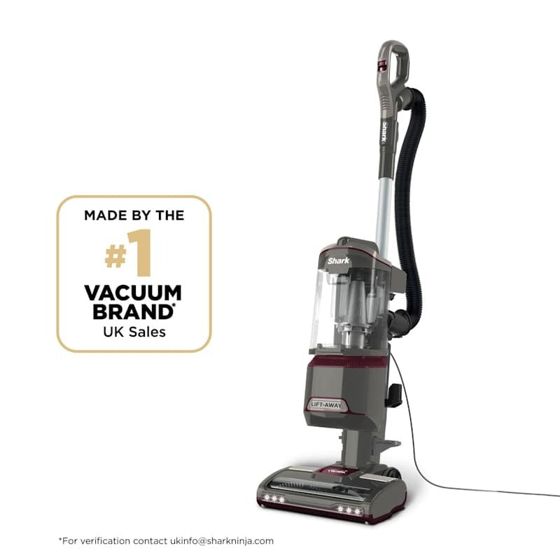 Shark NV603UKT Classic Pet LiftAway Corded Bagless Upright Vacuum Cleaner - Grey & Plum