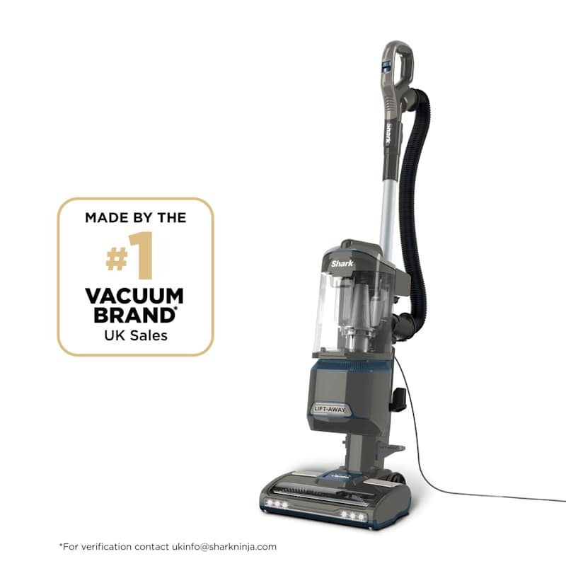 Shark NV603UK Classic LiftAway Corded Bagless Upright Vacuum Cleaner - Grey & Dark Blue