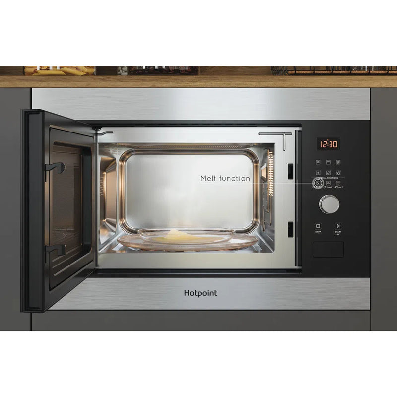 Hotpoint MF25GIXH Built In Microwave With Grill