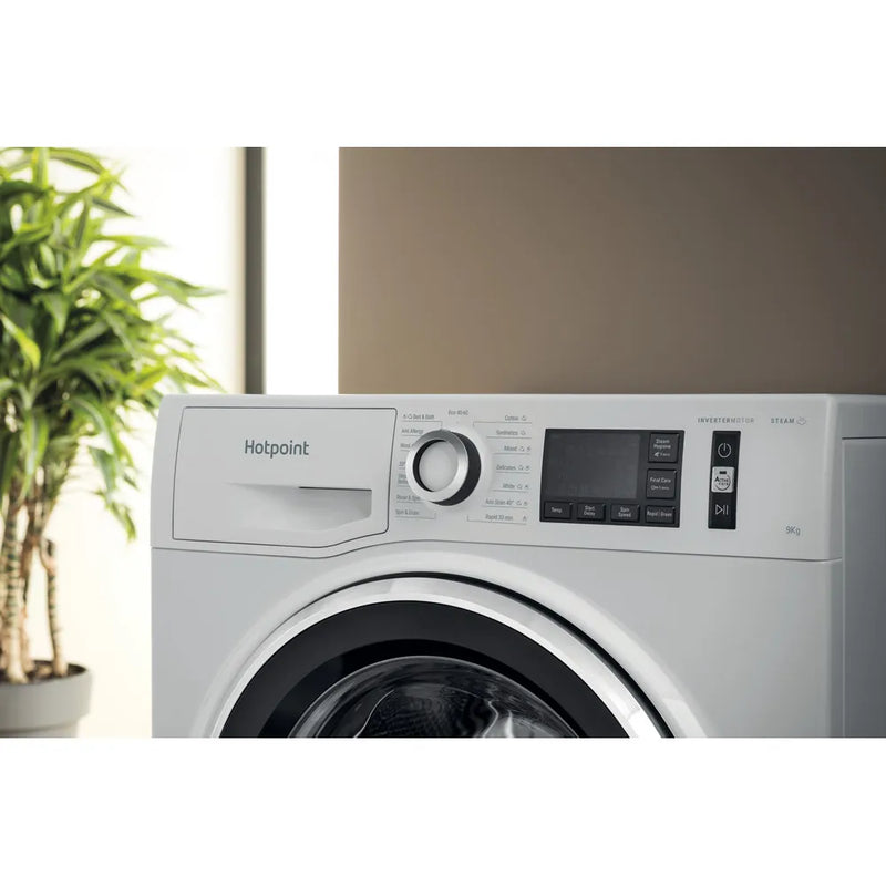 Hotpoint NM11946WCAUKN 9kg 1400 Spin Washing Machine White