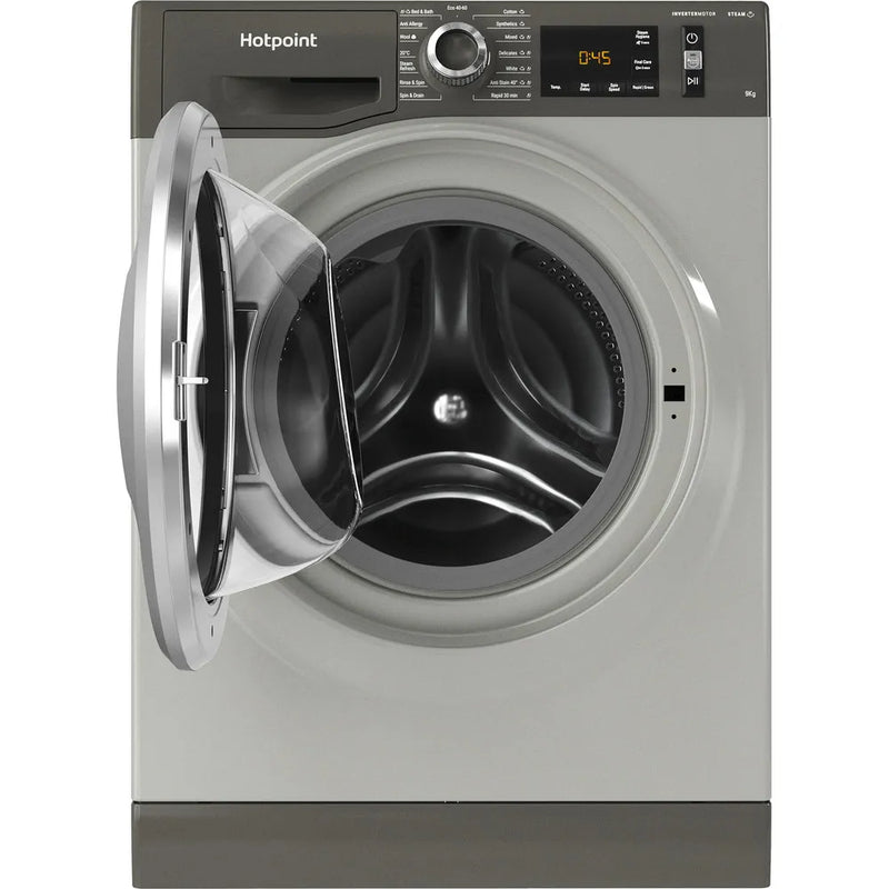 Hotpoint NM11946GCAUKN ActiveCare 9kg 1400 Spin Washing Machine Graphite