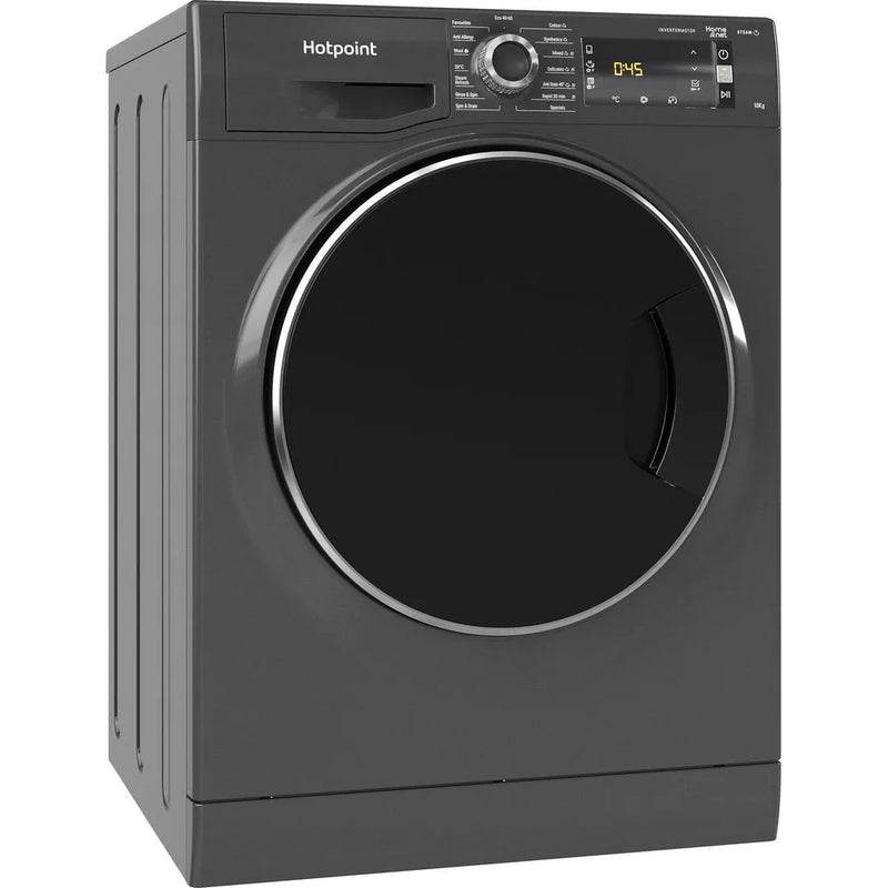 Hotpoint NLLCD1065DGDAWUKN 10kg 1600 Spin Washing Machine Dark Grey