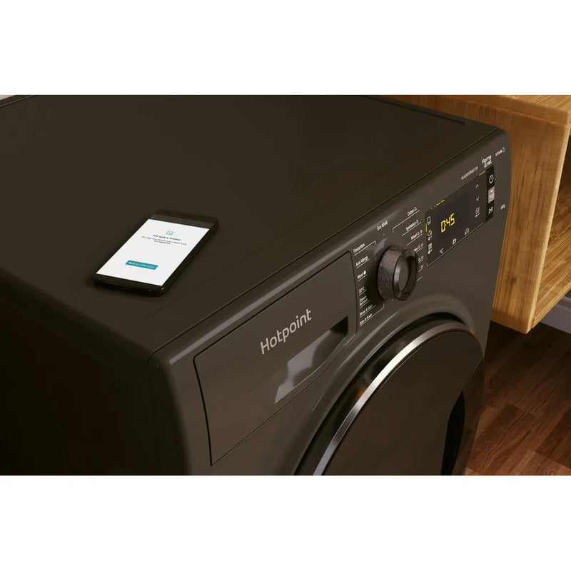 Hotpoint NLLCD1065DGDAWUKN 10kg 1600 Spin Washing Machine Dark Grey
