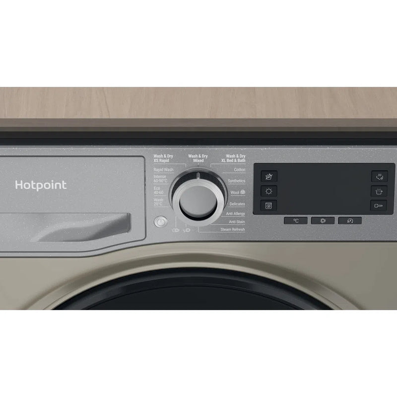 Hotpoint NDD8636GDAUK 8+6Kg 1400 Spin Washer Dryer Graphite