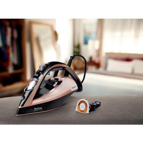 Tefal FV9845G0 Ultimate Pure Steam Iron Black and Rose Gold