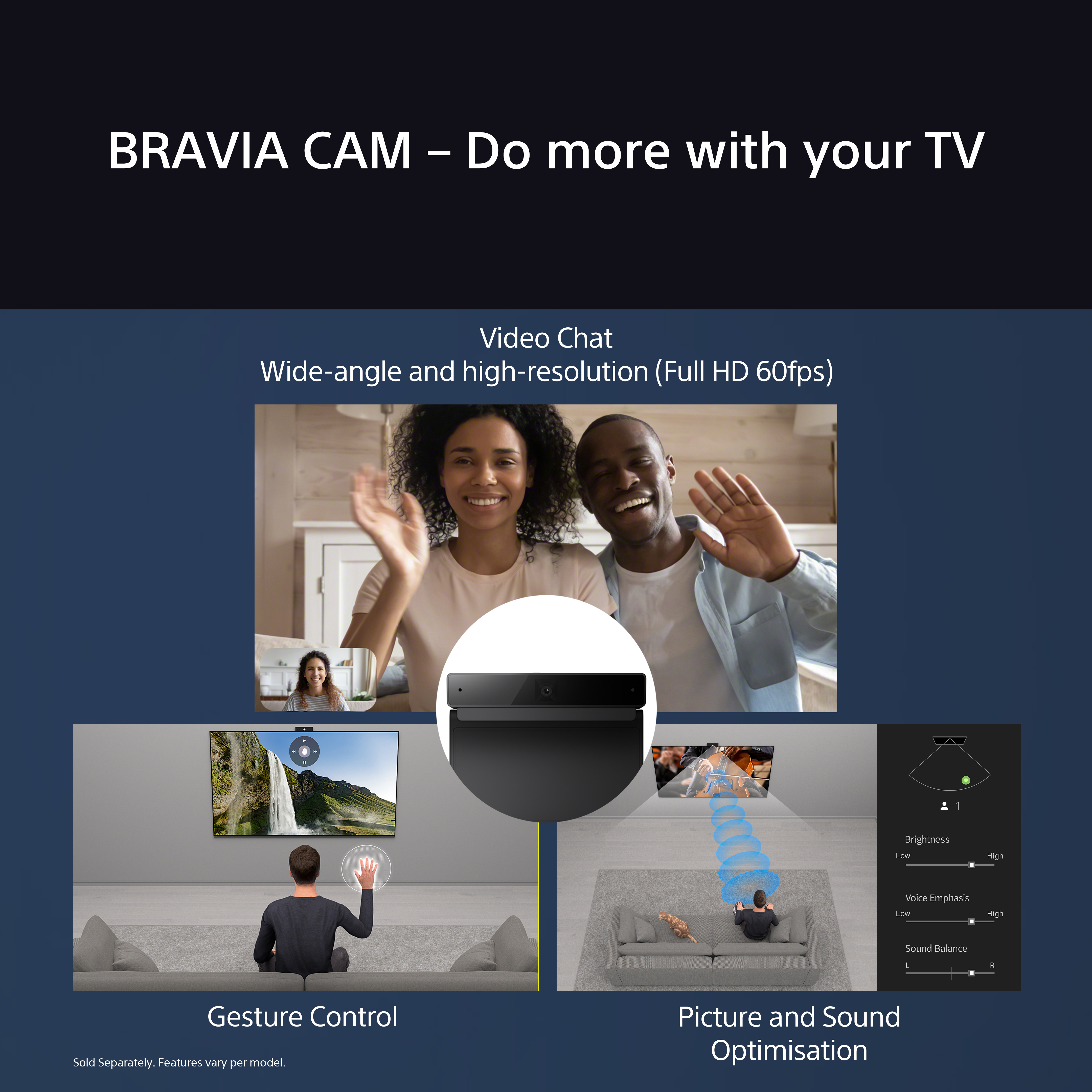 Sony BRAVIA 8 K65XR80U 65 Inch 4K OLED Ultra HD HDR Smart Google TV - Clearance