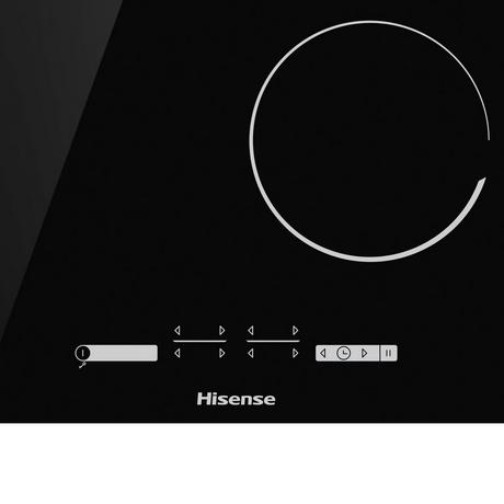 Hisense E6431C 59.5cm Ceramic Hob Black
