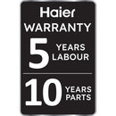 Haier X Series 5 HW100BP14357GUUK 10kg 1400 Spin WiFi Connected Freestanding Washing Machine Graphite - A Rated