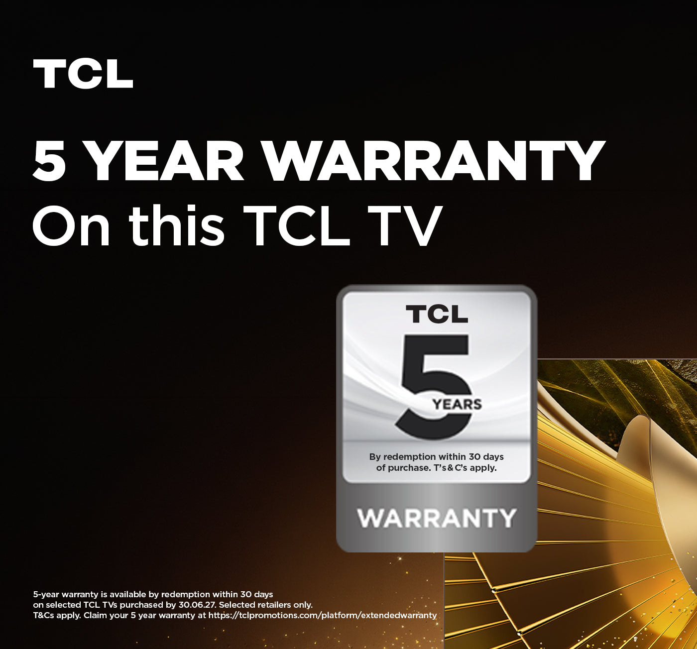 TCL 75X11L-UK 75 Inch X11L 4K Ultra HD HDR SQD Mini LED Smart Google TV 2026