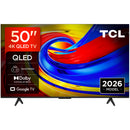 TCL 50P7L-UK 50 Inch P7L 4K Ultra HD HDR QLED Direct LED Smart Google TV 2026