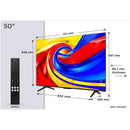 TCL 50P7L-UK 50 Inch P7L 4K Ultra HD HDR QLED Direct LED Smart Google TV 2026
