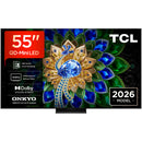 TCL 55A400U-UK 55 Inch A400U 4K Ultra HD HDR QD-Mini LED Smart Google TV 2026