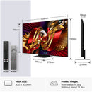 TCL 55C8L-UK 55 Inch C8L 4K Ultra HD HDR QD-Mini LED Smart Google TV 2026