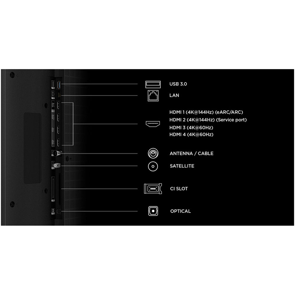 TCL 65RM7L-UK 65 Inch RM7L 4K Ultra HD HDR RGB Mini LED Smart Google TV 2026