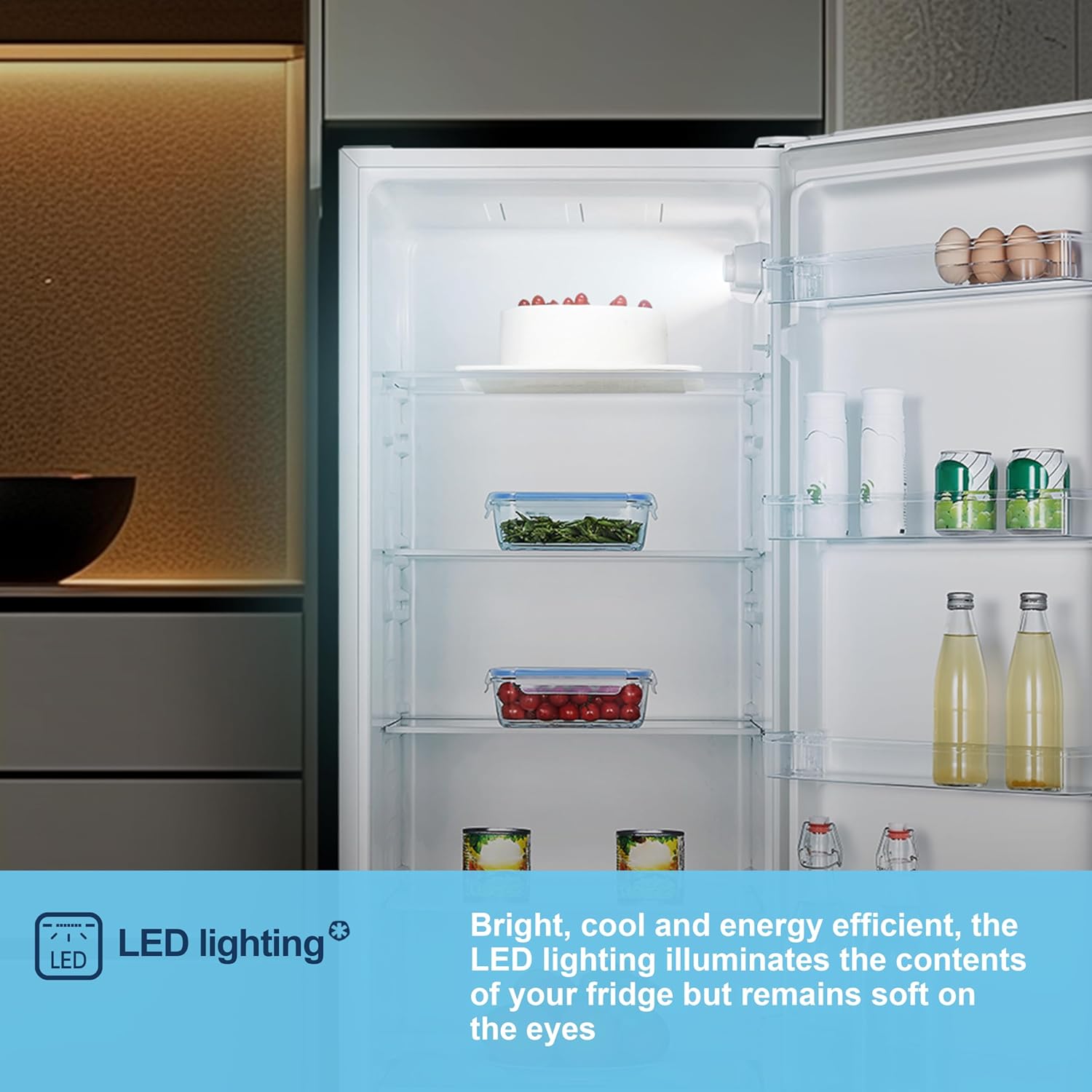 Fridgemaster MTL55242E 143cm Tall Fridge with MTZ55153E 143cm Tall Upright Freezer - White
