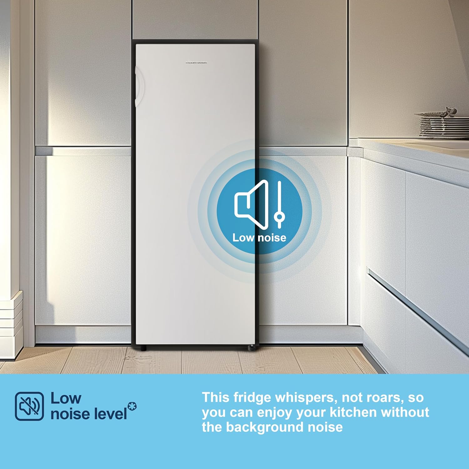 Fridgemaster MTL55242E 143cm Tall Fridge with MTZ55153E 143cm Tall Upright Freezer - White
