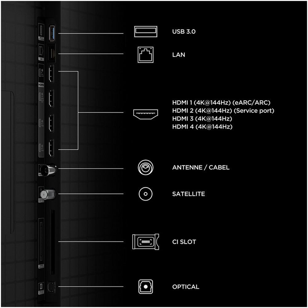 TCL 85C8L-UK 85 Inch C8L 4K Ultra HD HDR QD-Mini LED Smart Google TV 2026