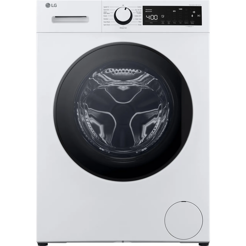 LG F4T209WSE 9kg 1400 Spin Washing Machine White