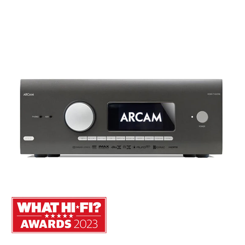 Arcam AVR31 HDA Range HDMI 2.1 Class G AV Receiver 16 Channels of Dolby Atmos DTS:X  AURO-3D decoding