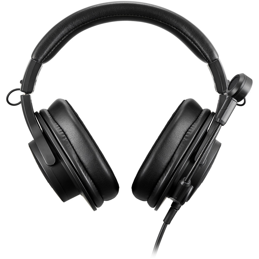 Audio Technica ATH-M20XSTS Streaming Headset with Boom-Arm Mic Black