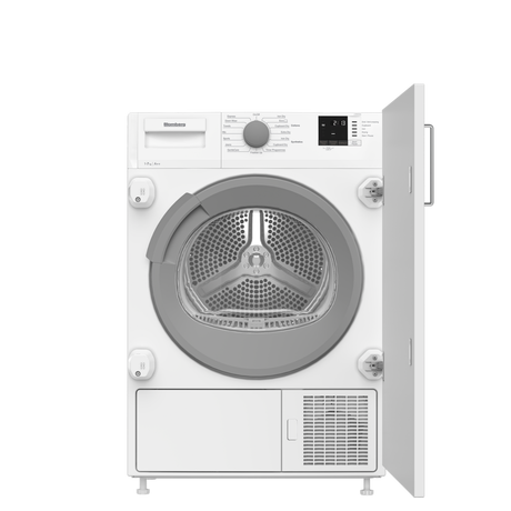 Blomberg LTIP07310 7kg Integrated Heat Pump Tumble Dryer White