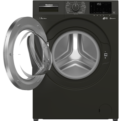 Blomberg LWF184620G 8kg 1400 Spin Washing Machine Graphite
