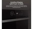 Hisense BI622ABPGUK Hi4 59.5cm Built In Plug & Play Electric Single Steam Oven Jet Black