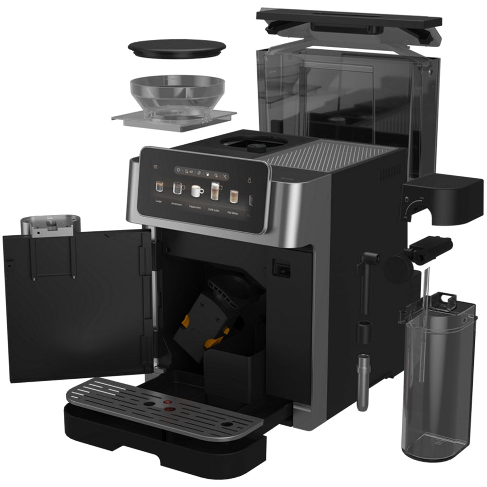 Beko CEG8564X CaffeExperto Series Espresso Machine with Integrated Grinder and Milk Cup Silver