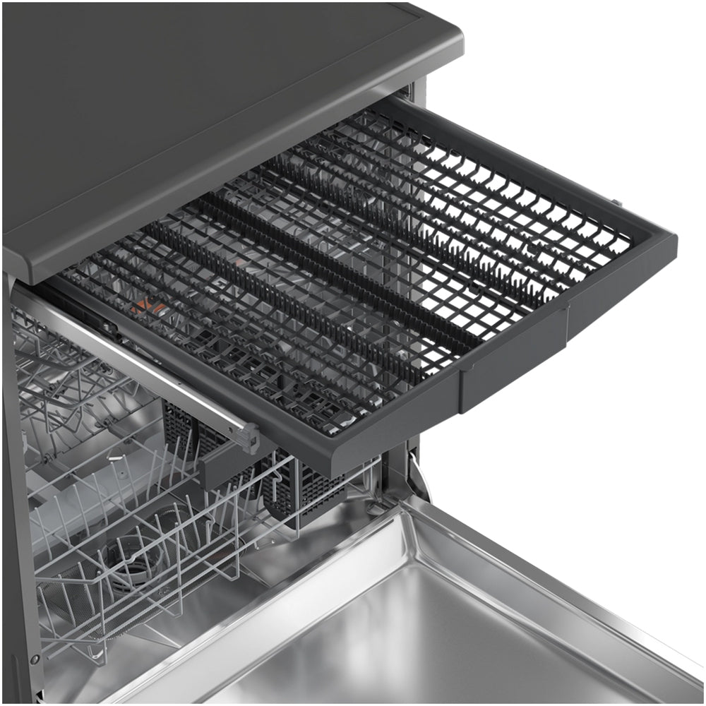 Blomberg LDF53400G Full Size Freestanding Dishwasher with 15 Place Settings Graphite - C Rated