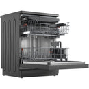 Blomberg LDF53400G Full Size Freestanding Dishwasher with 15 Place Settings Graphite - C Rated