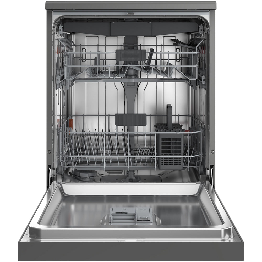 Blomberg LDF53400G Full Size Freestanding Dishwasher with 15 Place Settings Graphite - C Rated