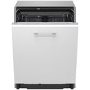 LG DB273TX QuadWash WiFi Connected Full Size Integrated Dishwasher 14 Place Settings