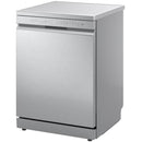 LG DF273FVS TrueSteam QuadWash WiFi Connected Full Size Freestanding Dishwasher 14 Place Settings Silver
