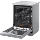 LG DF273FVS TrueSteam QuadWash WiFi Connected Full Size Freestanding Dishwasher 14 Place Settings Silver