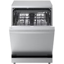 LG DF273FVS TrueSteam QuadWash WiFi Connected Full Size Freestanding Dishwasher 14 Place Settings Silver