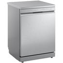 LG DF273FVS TrueSteam QuadWash WiFi Connected Full Size Freestanding Dishwasher 14 Place Settings Silver