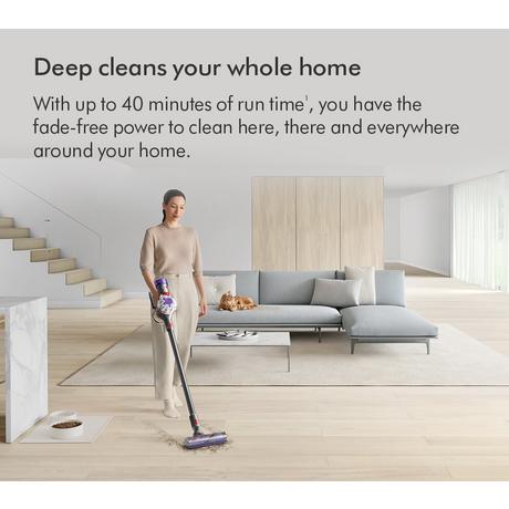 Dyson V8 2023 Cordless Stick Vacuum Cleaner Up To 40 Minutes Run Time Silver