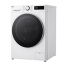 LG FWY706WWTN1 TurboWash360 10kg+6kg 1400 Spin AI Direct Drive Freestanding Washer Dryer White