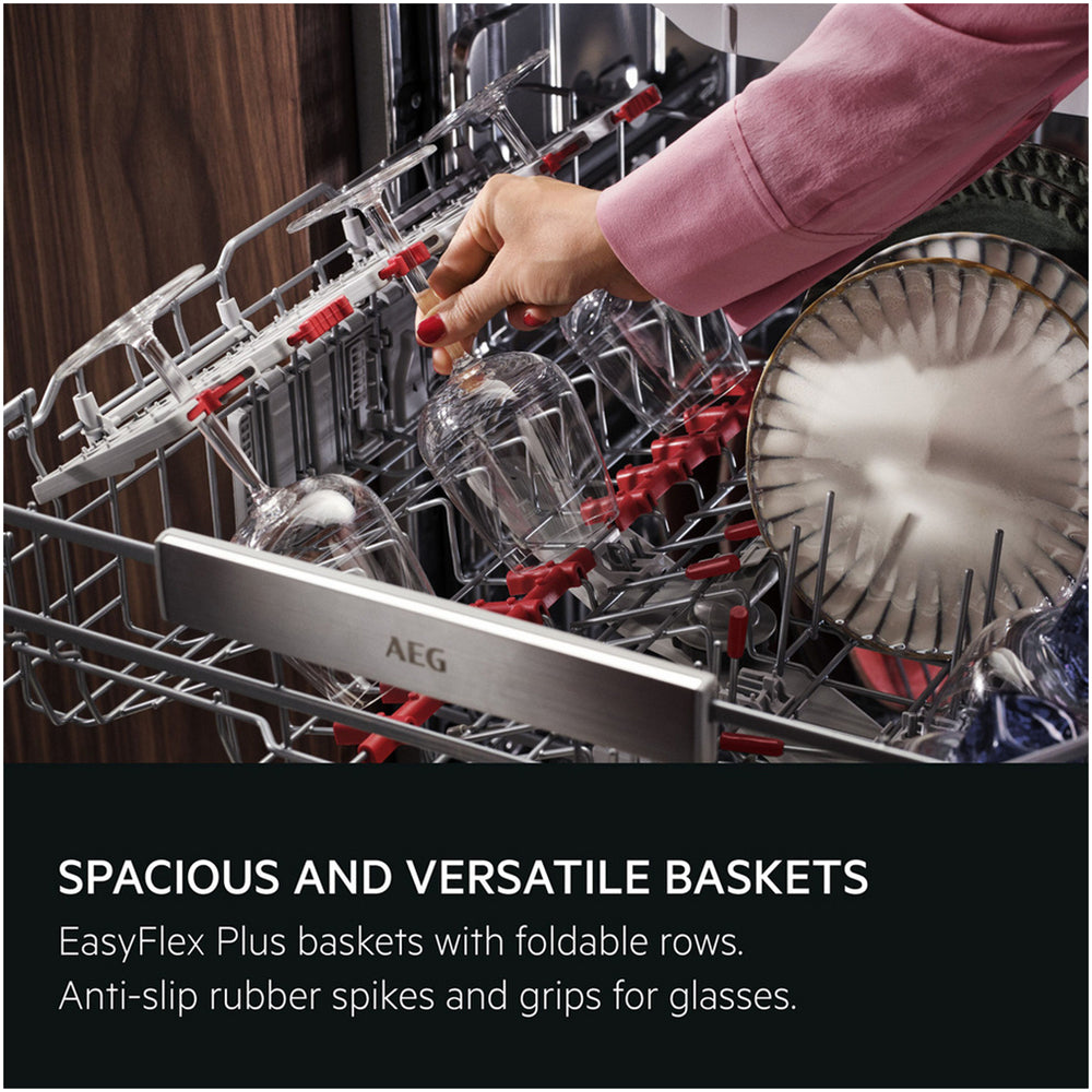 AEG Series 8000  GI8200A2TU SatelliteClean Pro Integrated Dishwasher 14 Place Settings