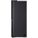 LG GSXE91EVAD 628L InstaView Non-Plumbed Frost Free American Fridge Freezer Essence Black Steel