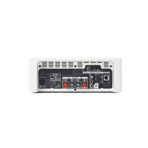 Denon CEOL N10 RCDN10 HiFi Network CD Receiver White with HEOS Built-in Open Box Clearance